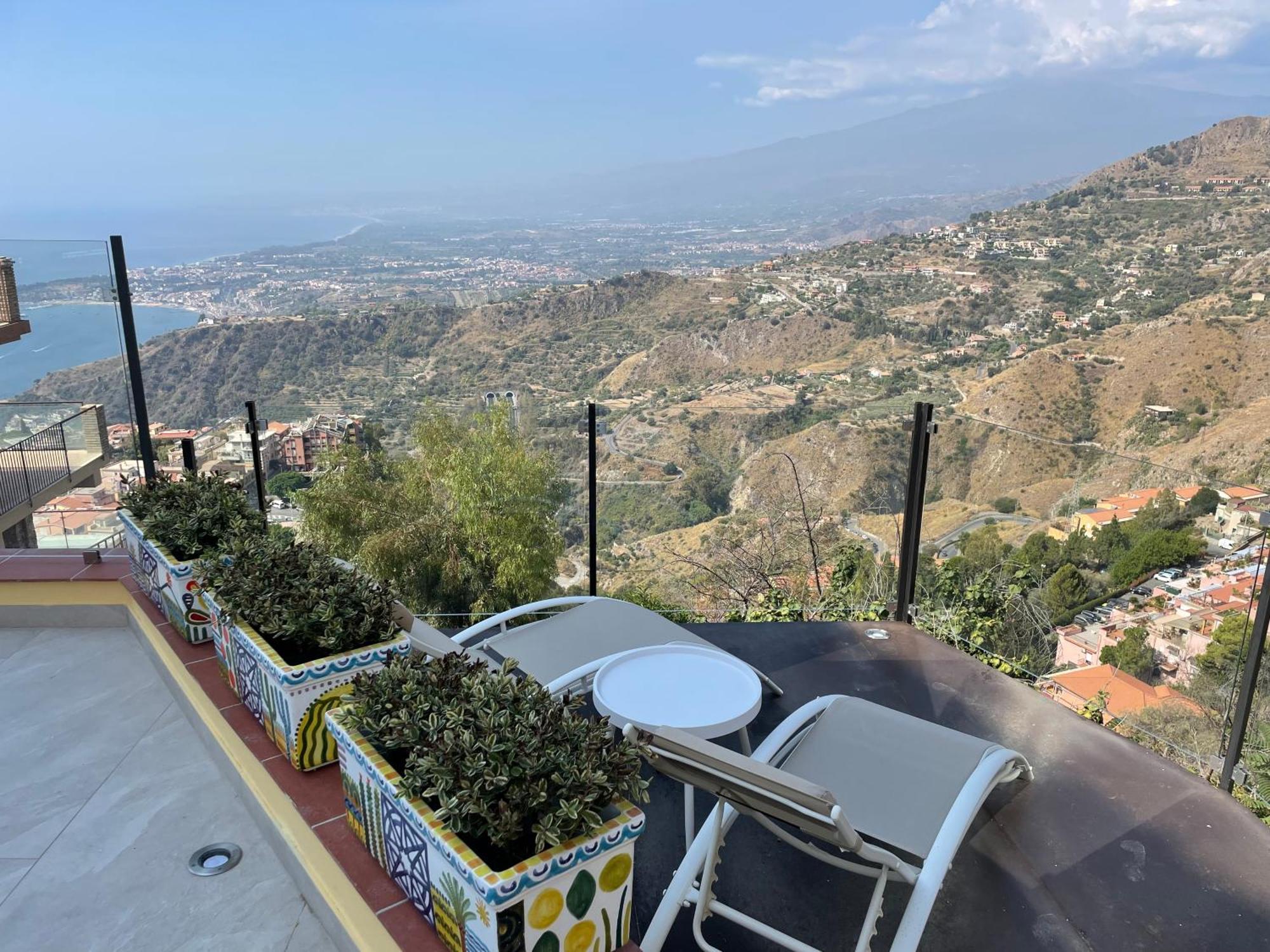 Villa Da Vinci Luxury Panoramic Apartments - Taormina Rooms Collection Extérieur photo
