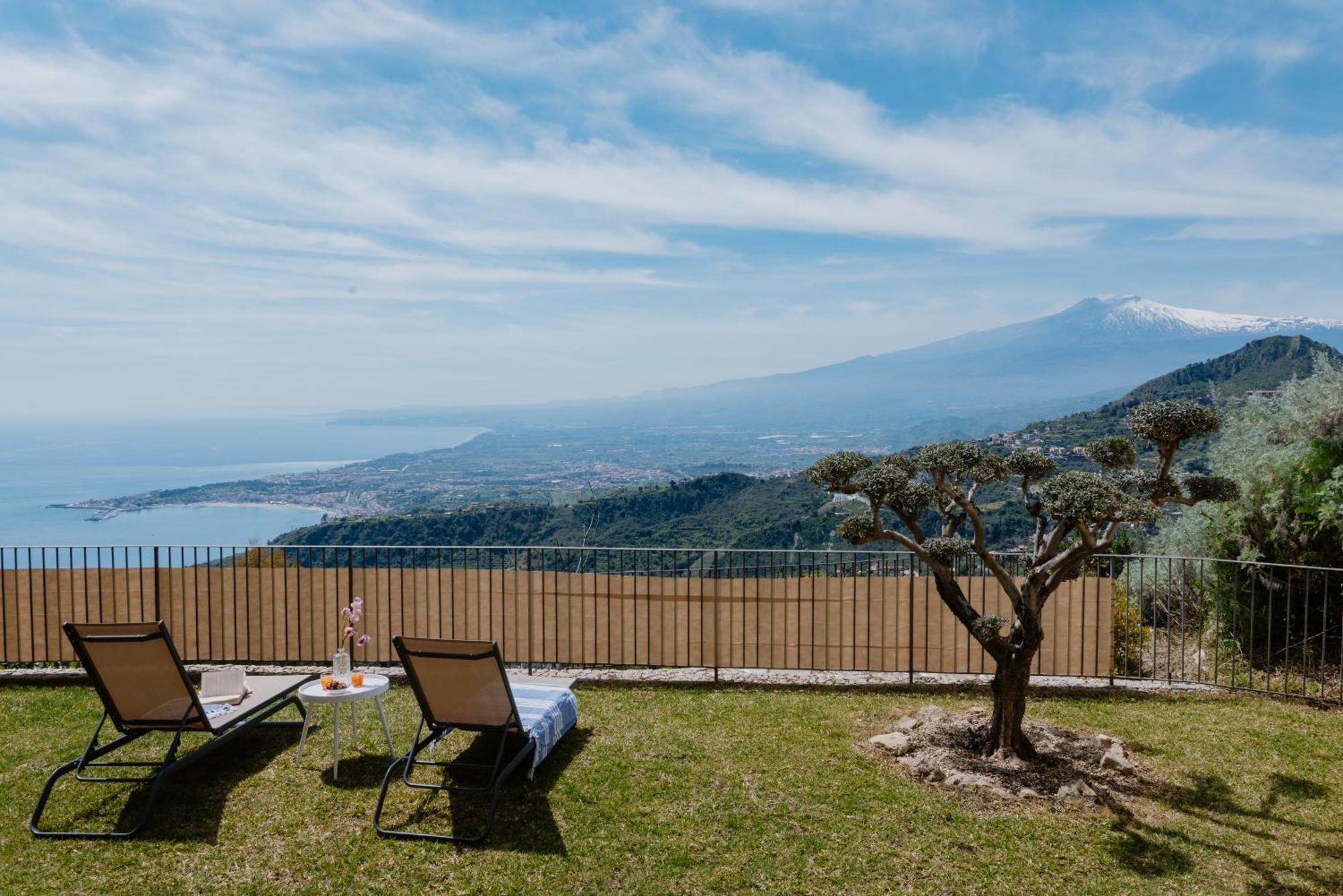 Villa Da Vinci Luxury Panoramic Apartments - Taormina Rooms Collection Extérieur photo