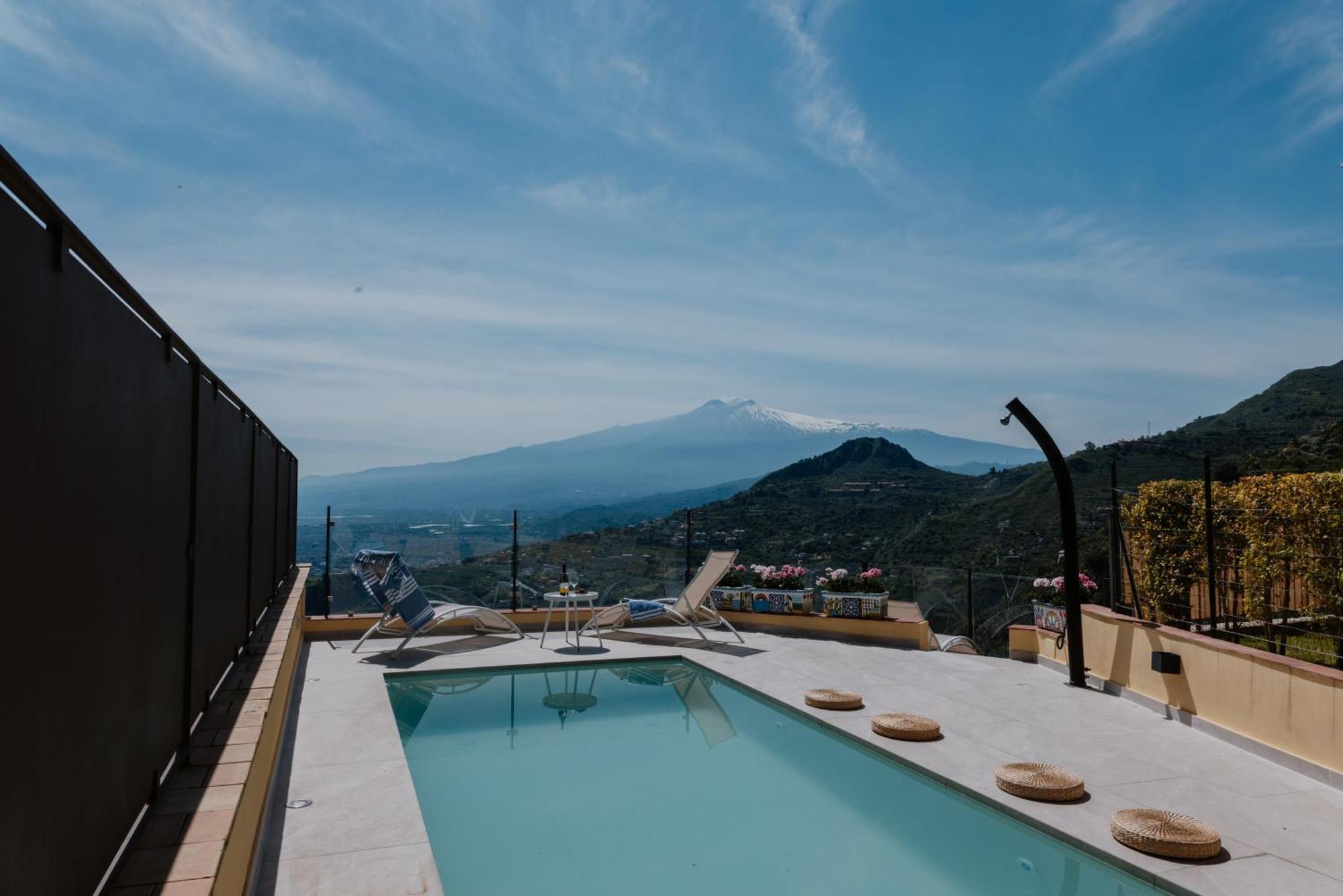 Villa Da Vinci Luxury Panoramic Apartments - Taormina Rooms Collection Extérieur photo