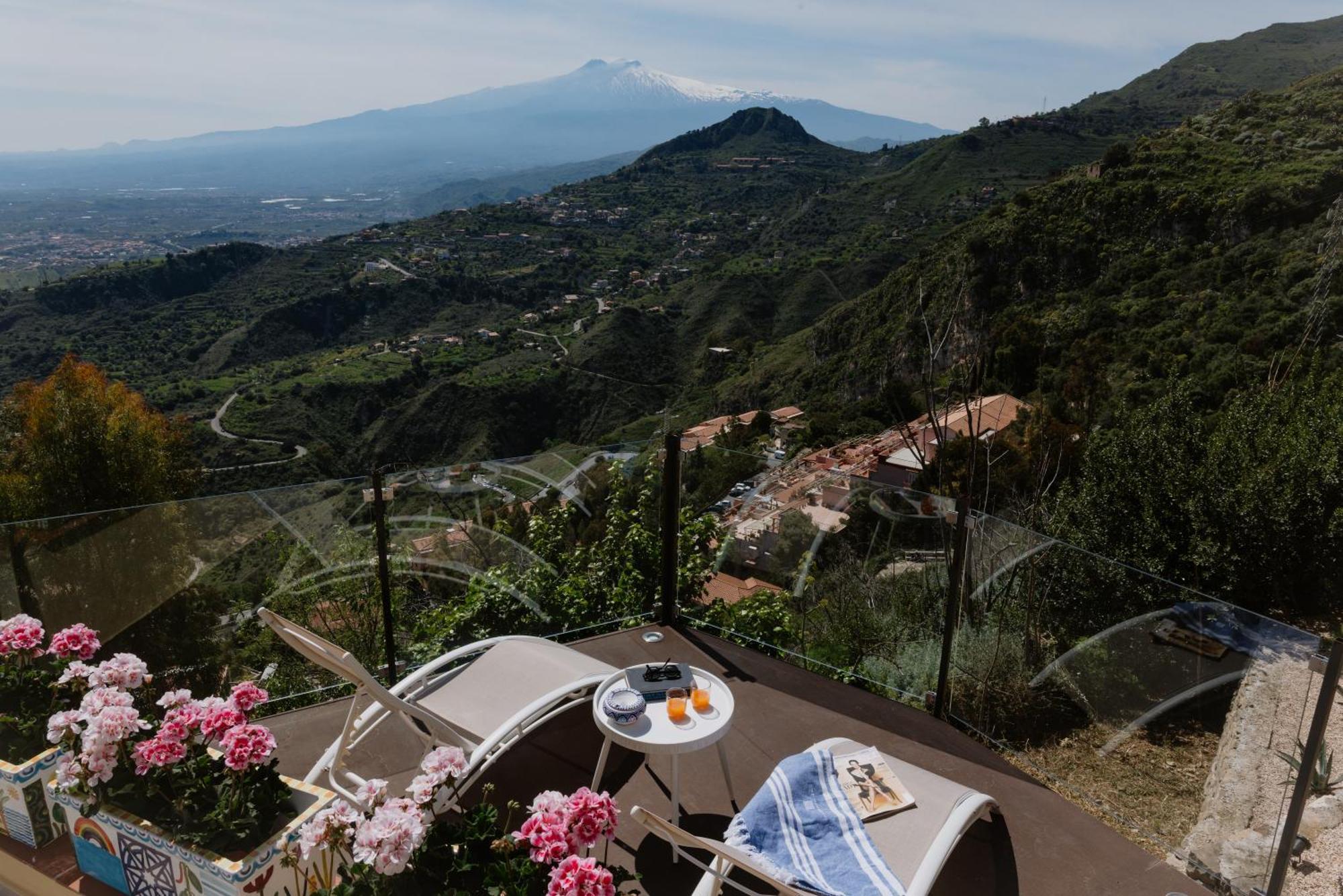 Villa Da Vinci Luxury Panoramic Apartments - Taormina Rooms Collection Extérieur photo